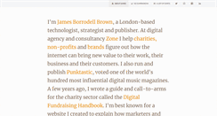Desktop Screenshot of borrodell.com